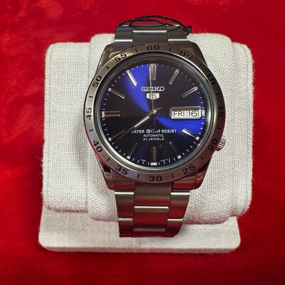 SEIKO 5 Automatic – Blue Dial Men’s Watch